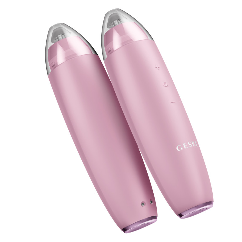 Мікродермабразійний пристрій для видалення чорних цяток GESKE MicroDermabrasion Blackhead Remover 7 в 1 pink