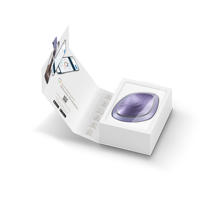 Ультразвукова маска тепло та холод GESKE Sonic Warm&Cool Mask 9 в 1 purple
