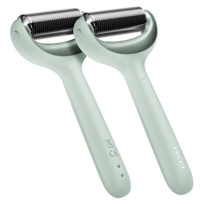 Електронний ролер для обличчя та тіла з мікроголками GESKE MicroNeedle Face&Body Roller 8 в 1 green