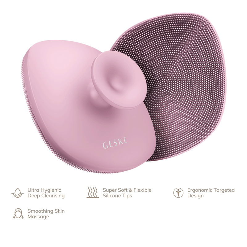 Щітка для тіла GESKE Body Brush 4 в 1 pink