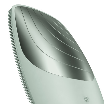 Електронна звукова термощітка для обличчя GESKE Sonic Thermo Facial Brush 6 в 1 green