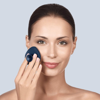 Щітка для обличчя GESKE Facial Brush 4 в 1 з тримачем midnight
