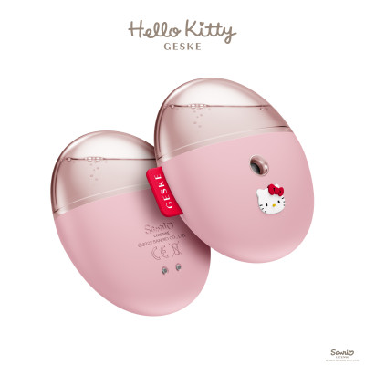 Електронний освіжувач для зволоження обличчя GESKE Facial Hydration Refresher by Hello Kitty pink