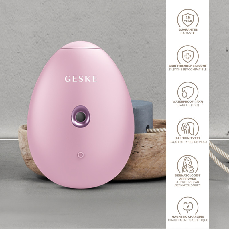 Електронний освіжувач для зволоження обличчя GESKE Facial Hydration Refresher pink