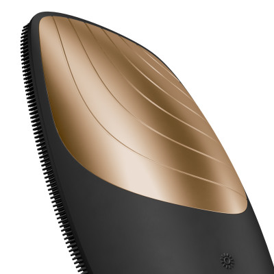 Електронна звукова термощітка для обличчя GESKE Sonic Thermo Facial Brush gray