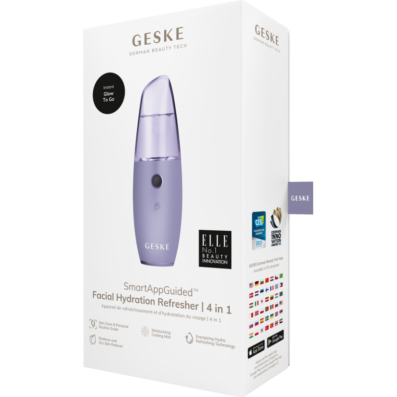 Зволожувач для шкіри обличчя GESKE Facial Hydration Refresher 4 в 1 purple