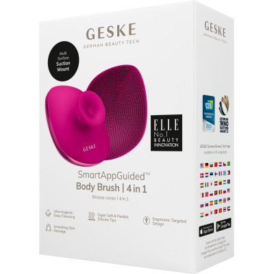 Щітка для тіла GESKE Body Brush magenta