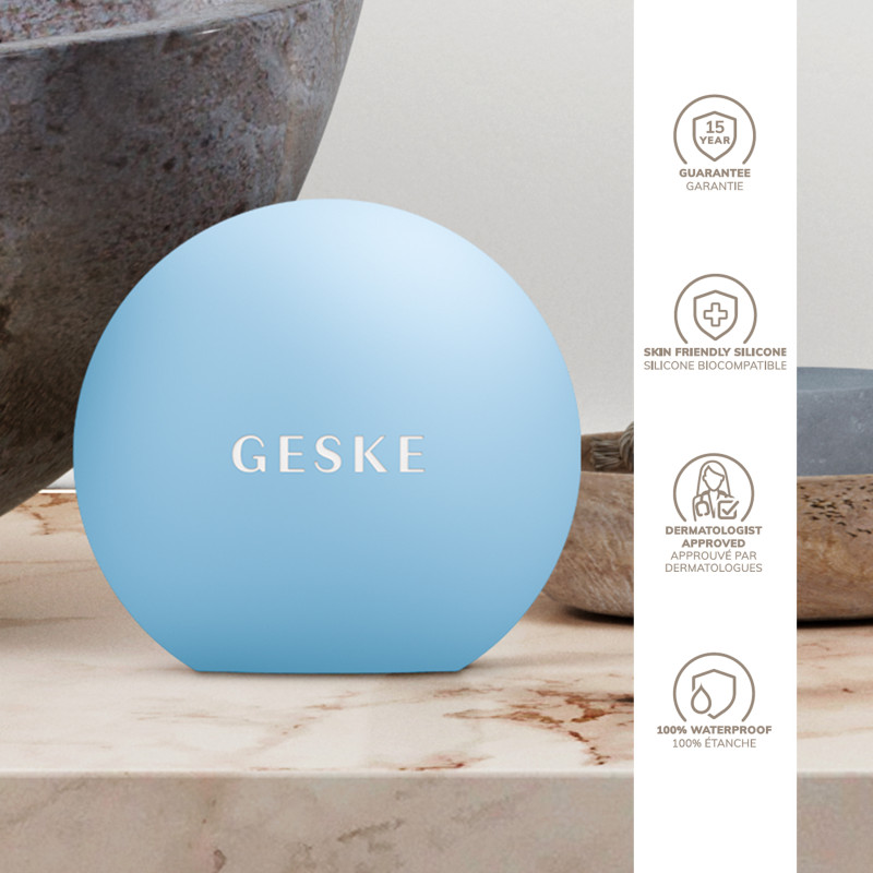 Пристрій для збільшення обʼєму губ GESKE Lip Volumizer&Booster 4 в 1 Small aquamarine