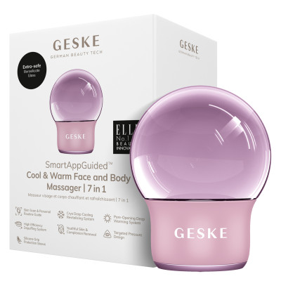 Масажер для обличчя і тіла GESKE Cool&Warm Face and Body Massager 7 в 1 pink