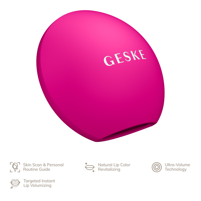 Пристрій для збільшення обʼєму губ GESKE Lip Volumizer&Booster 4 в 1 Small magenta