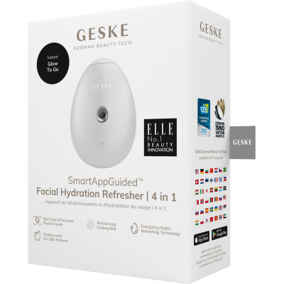 Електронний освіжувач для зволоження обличчя GESKE Facial Hydration Refresher white