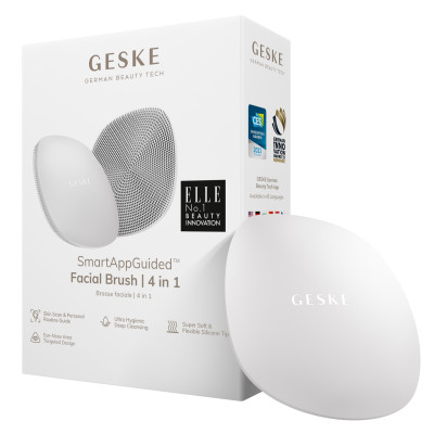 Щітка для обличчя GESKE Facial Brush 4 в 1 white