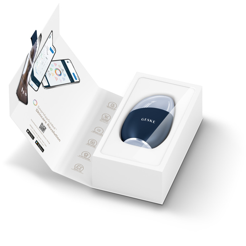 Масажер для обличчя GESKE Cool&Warm Eye and Face Massager 7 в 1 midnight