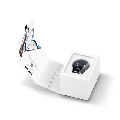 Масажер для обличчя і тіла GESKE Cool&Warm Face and Body Massager black