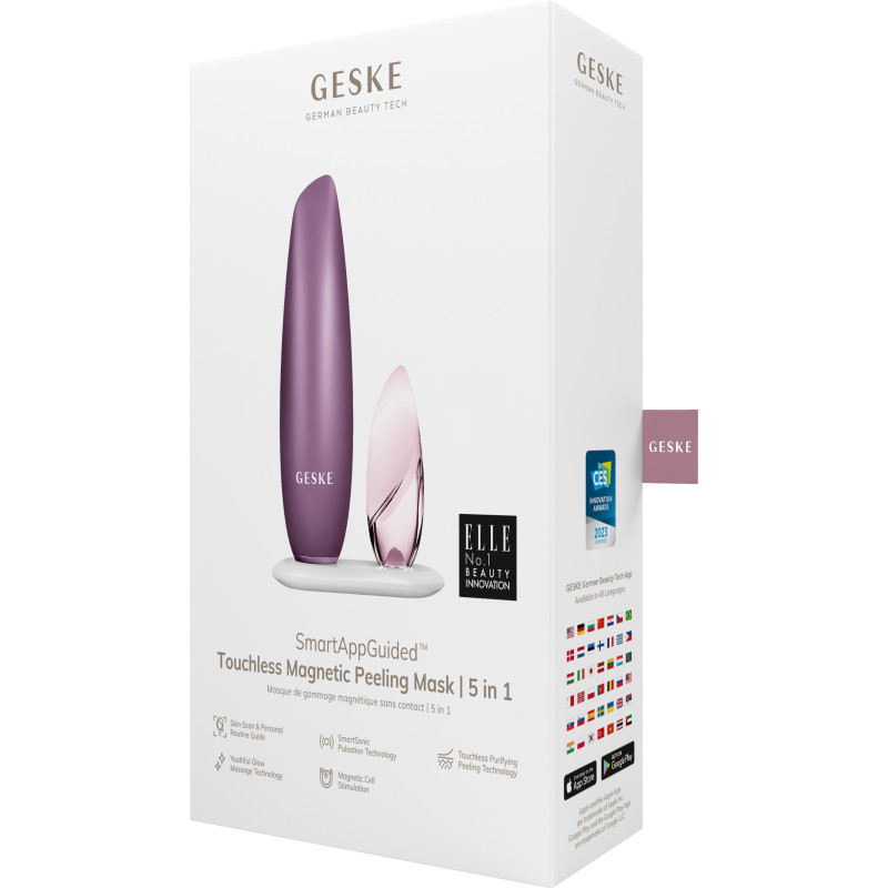 Безконтактна магнітна пілінг-маска GESKE Touchless Magnetic Peeling Mask pink