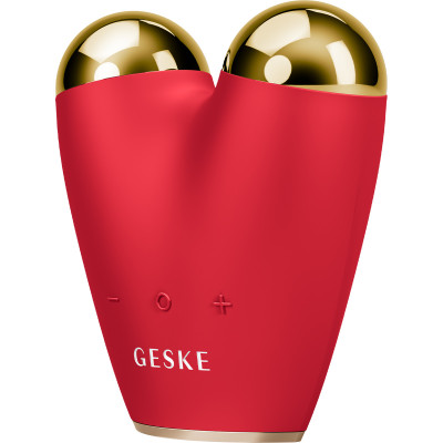 Мікрострумовий підтягувач обличчя GESKE MicroCurrent Face-Lifter 6 в 1 red