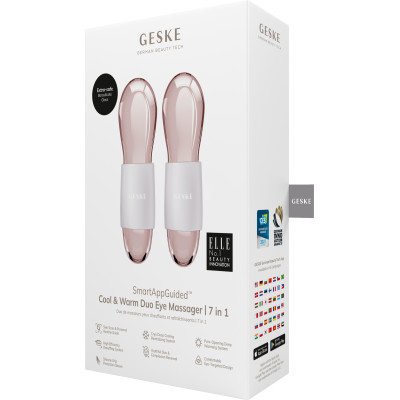 Подвійний масажер для очей GESKE Cool&Warm Duo Eye Massager 7 в 1 starlight