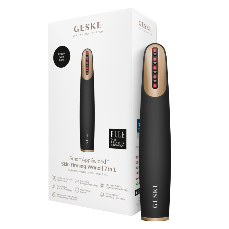 Пристрій для зміцнення і тонізації шкіри обличчя GESKE Skin Firming Wand gray