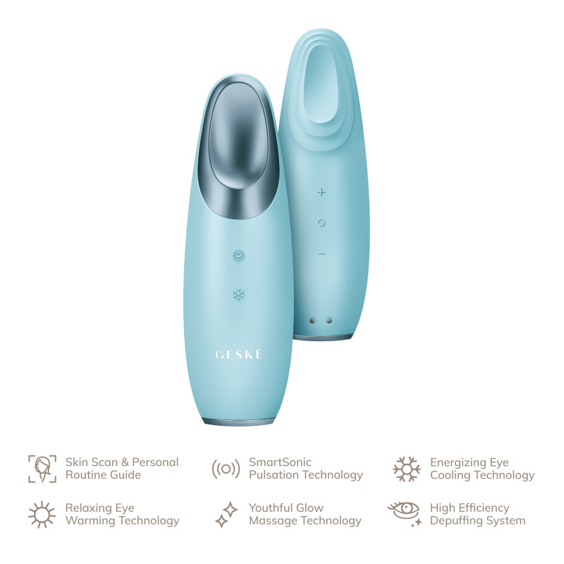 Енерджайзер для очей GESKE Warm&Cool Eye Energizer 6 в 1 turquoise