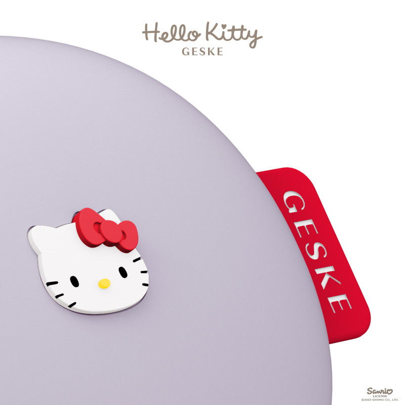 Щітка для обличчя GESKE Facial Brush 3 в 1 by Hello Kitty purple