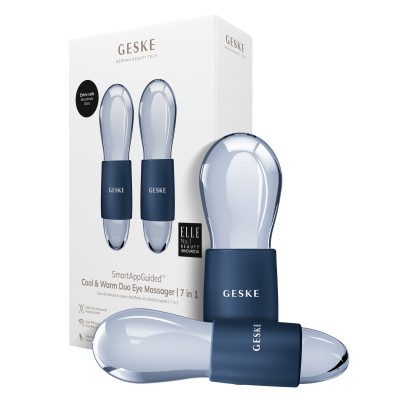 Подвійний масажер для очей GESKE Cool&Warm Duo Eye Massager 7 в 1 midnight