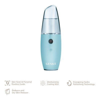 Зволожувач для шкіри обличчя GESKE Facial Hydration Refresher 4 в 1 turquoise