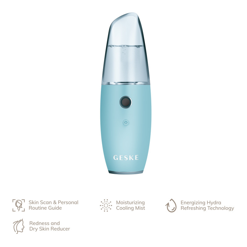 Зволожувач для шкіри обличчя GESKE Facial Hydration Refresher 4 в 1 turquoise