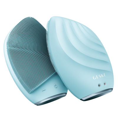 Електронна ультразвукова щітка для обличчя GESKE Sonic Facial Brush 5 в 1 turtoise