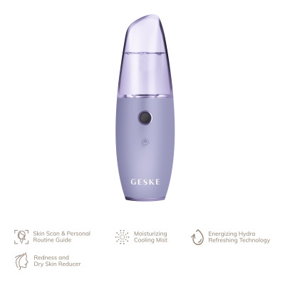 Зволожувач для шкіри обличчя GESKE Facial Hydration Refresher 4 в 1 purple