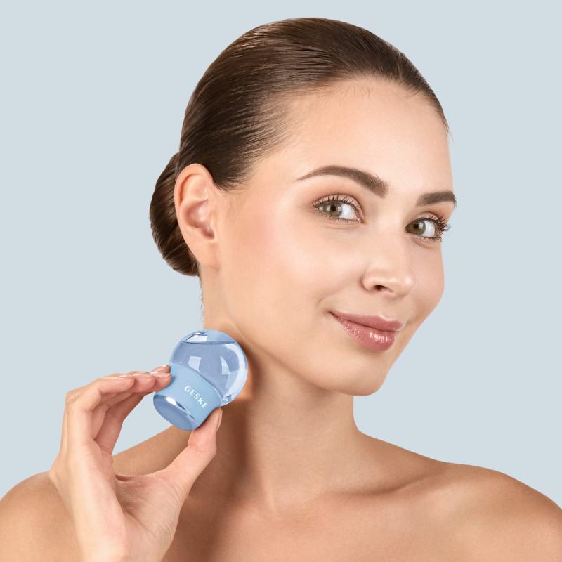 Масажер для обличчя і тіла GESKE Cool&Warm Face and Body Massager 7 в 1 aquamarine