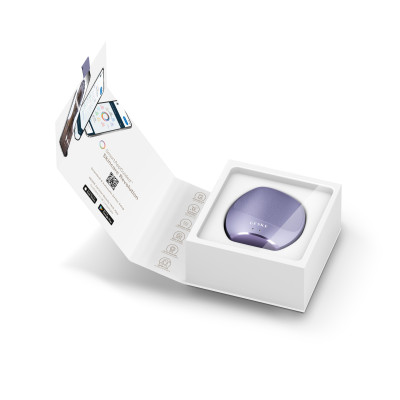 Ультразвукова щітка для тіла та інтенсивний пілінг GESKE Sonic Body Brush&Intensive Exfoliator 7 в 1 purple