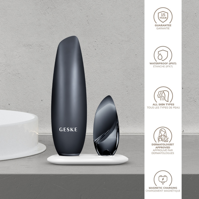 Безконтактна магнітна пілінг-маска GESKE Touchless Magnetic Peeling Mask black