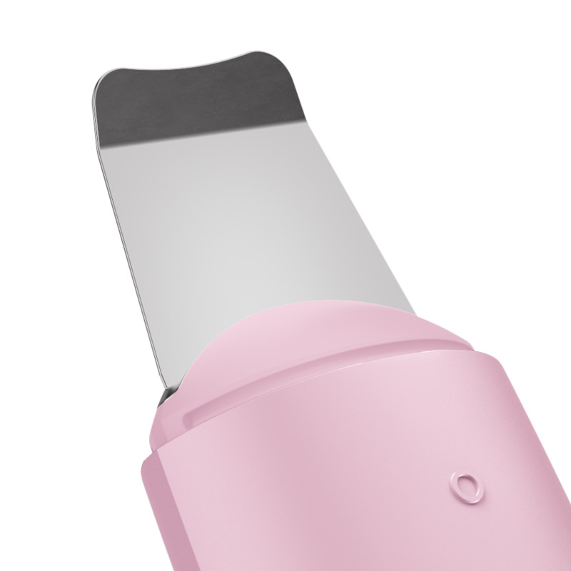 Мікрострумовий скрабер для шкіри та усунення чорних точок GESKE MicroCurrent Skin Scrubber&Blackhead Remover pink
