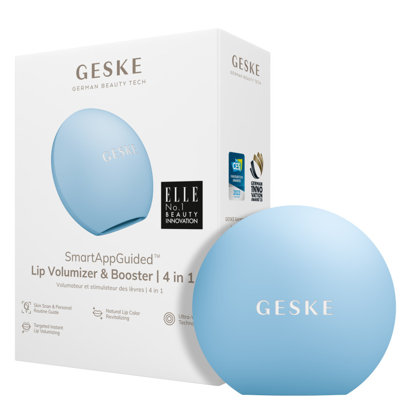 Пристрій для збільшення обʼєму губ GESKE Lip Volumizer&Booster 4 в 1 Small aquamarine