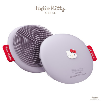 Щітка для обличчя GESKE Facial Brush 3 в 1 by Hello Kitty purple