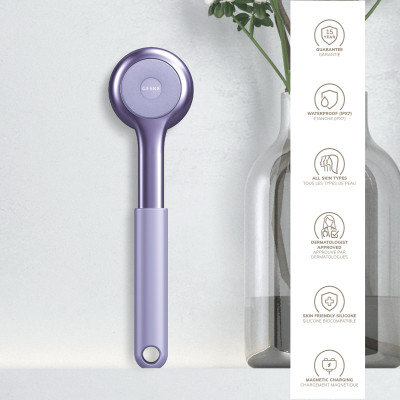 Ультразвукова щітка для всього тіла GESKE Sonic Full-Body Brush&Intensive Exfoliator purple