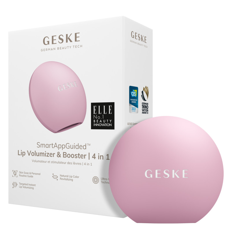 Пристрій для збільшення обʼєму губ GESKE Lip Volumizer&Booster 4 в 1 Small pink