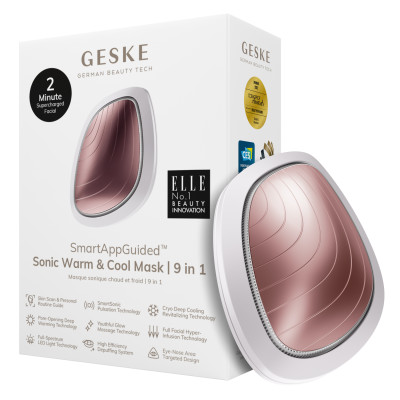 Ультразвукова маска тепло та холод GESKE Sonic Warm&Cool Mask 9 в 1 starlight