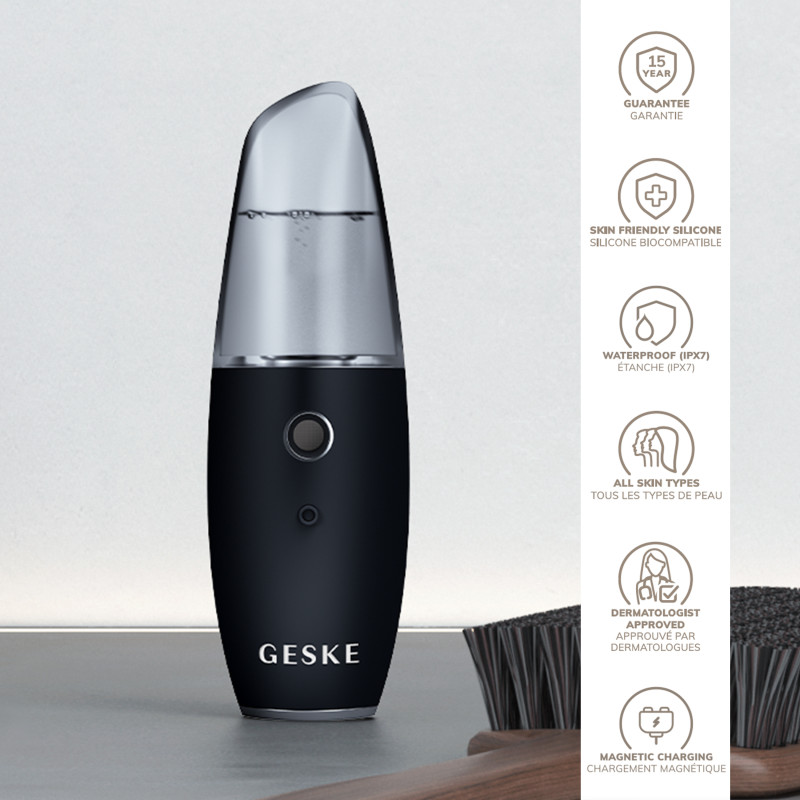 Зволожувач для шкіри обличчя GESKE Facial Hydration Refresher 4 в 1 black
