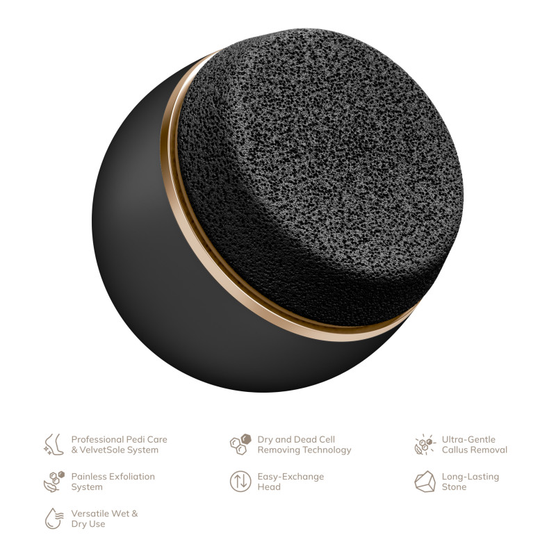 Набір для догляду за стопами GESKE Pumice Stone Callus Remover gray