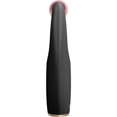 Ролер-масажер для обличчя з рожевим кварцом GESKE SmartAppGuided Rose Quartz Roller 5in1 gray