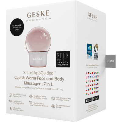 Масажер для обличчя і тіла GESKE Cool&Warm Face and Body Massager 7 в 1 starlight