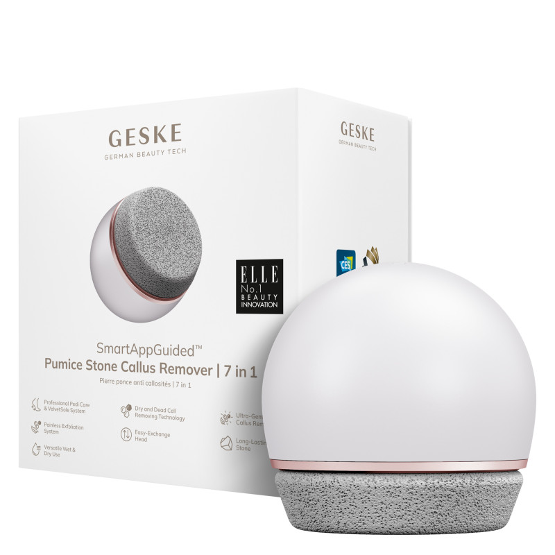Набір для догляду за стопами GESKE Pumice Stone Callus Remover 7 в 1 starlight