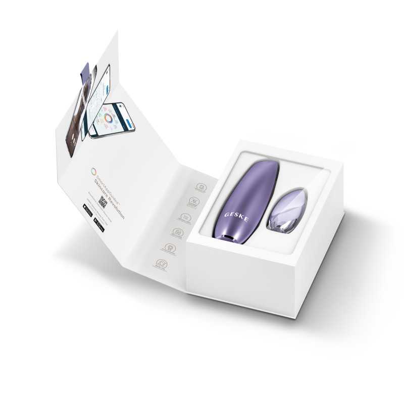 Безконтактна магнітна пілінг-маска GESKE Touchless Magnetic Peeling Mask 5 в 1 purple