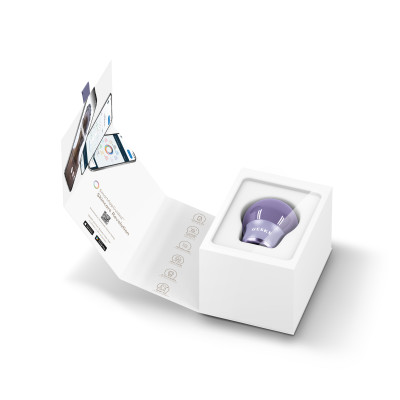 Масажер для обличчя і тіла GESKE Cool&Warm Face and Body Massager purple