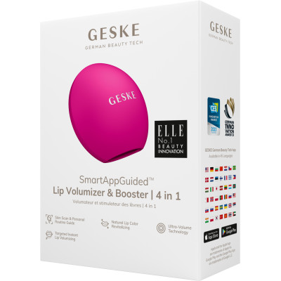 Пристрій для збільшення обʼєму губ GESKE Lip Volumizer&Booster 4 в 1 Small magenta