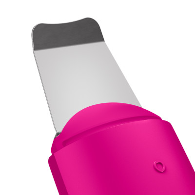 Мікрострумовий скрабер для шкіри та усунення чорних точок GESKE MicroCurrent Skin Scrubber&Blackhead Remover magenta