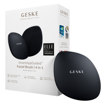 Щітка для обличчя GESKE Facial Brush 4 в 1 black