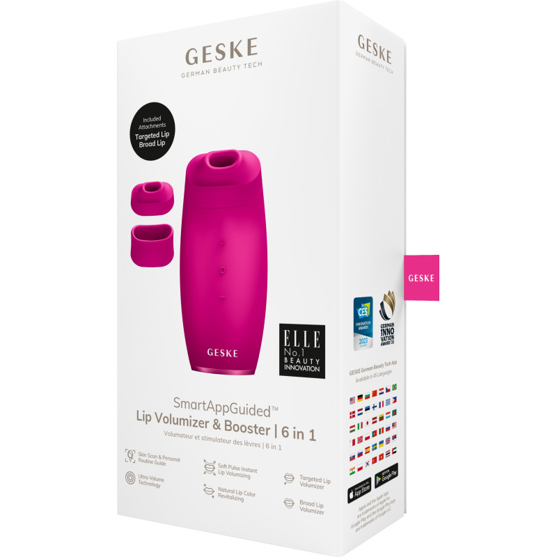 Пристрій для збільшення об'єму губ GESKE Lip Volumizer&Booster magenta