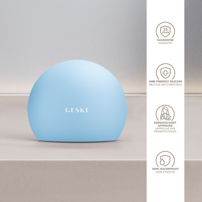 Пристрій для збільшення обʼєму губ GESKE Lip Volumizer&Booster 4 в 1 Big aquamarine